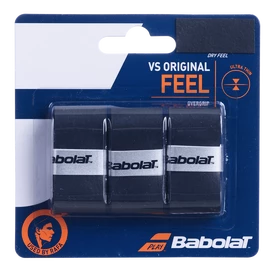 Babolat VS Grip Original X3 (3 db) fekete teniszütő grip