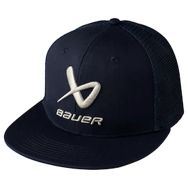 Bauer Core Flat Brim Snapback Navy Férfibaseballsapka