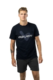 Bauer Core SS Lockup Tee Navy Férfipóló