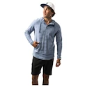 Bauer  LTWHT Stripe Hoodie Blue Horizon Férfi-melegítőfelső