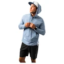 Bauer  LTWHT Stripe Hoodie Blue Horizon Férfi-melegítőfelső