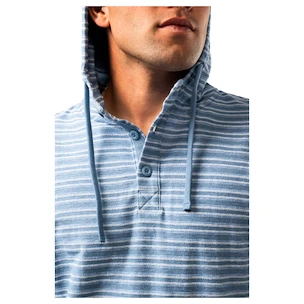 Bauer  LTWHT Stripe Hoodie Blue Horizon Férfi-melegítőfelső