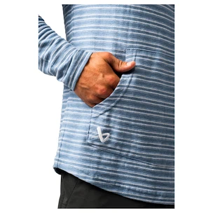 Bauer  LTWHT Stripe Hoodie Blue Horizon Férfi-melegítőfelső