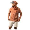Bauer  LTWHT Stripe Hoodie Brick Férfi-melegítőfelső