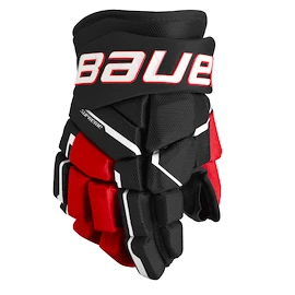 Bauer Supreme M5PRO Black/Red Junior Hokikesztyűk