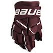 Bauer Supreme M5PRO Maroon Junior Hokikesztyűk