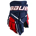 Bauer Supreme M5PRO Navy/Red/White Junior Hokikesztyűk