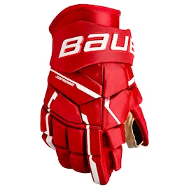 Bauer Supreme M5PRO Red Intermediate Hokikesztyűk