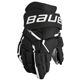 Bauer Supreme MACH Black/White Intermediate Hokikesztyűk