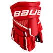 Bauer Supreme Mach Red Youth Hokikesztyűk 8 hüvelyk