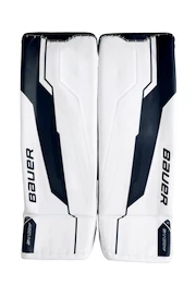 Bauer Supreme Shadow White/Navy Senior Kapus lábszárvédők