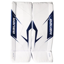 Bauer SV-PRO White/Navy Intermediate Kapus lábszárvédők