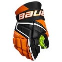Bauer Vapor 3X Black/Orange Junior Hokikesztyűk