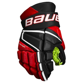 Bauer Vapor 3X Black/Red Junior Hokikesztyűk