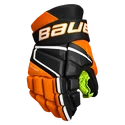 Bauer Vapor 3X - MTO Black/orange  Hokikesztyűk, Junior