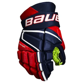 Bauer Vapor 3X Navy/Red/White Junior Hokikesztyűk