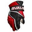 Bauer Vapor 3X PRO Black/Red Senior Hokikesztyűk