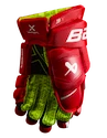 Bauer Vapor 3X Red Junior Hokikesztyűk