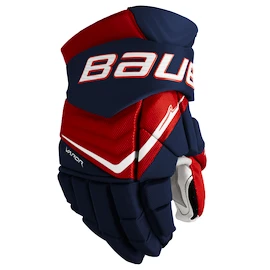 Bauer Vapor FLYLITE Navy/Red/White Intermediate Hokikesztyűk
