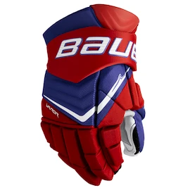 Bauer Vapor FLYLITE Royal/Red/White Senior Hokikesztyűk