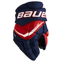 Bauer Vapor FLYPRO Navy/Red/White Junior Hokikesztyűk