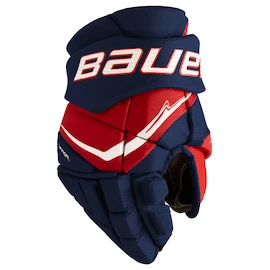 Bauer Vapor FLYPRO Navy/Red/White Junior Hokikesztyűk