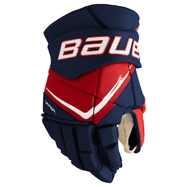 Bauer Vapor FLYPRO Navy/Red/White Senior Hokikesztyűk