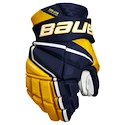 Bauer Vapor Hyperlite Navy/Gold Junior Hokikesztyűk 11 hüvelyk