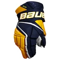 Bauer Vapor Hyperlite Navy/Gold Senior Hokikesztyűk 15 hüvelyk