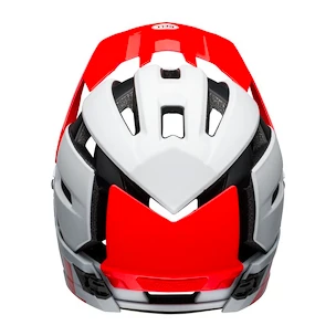Bell  Super Air R Spherical Mat White/Infrared Kerékpáros sisak