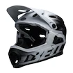 Bell  Super DH Spherical Mat Black/White Kerékpáros sisak