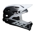 Bell  Super DH Spherical Mat Black/White Kerékpáros sisak