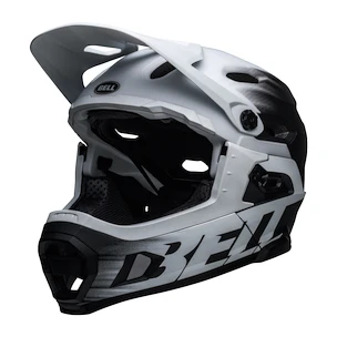 Bell  Super DH Spherical Mat Black/White Kerékpáros sisak S