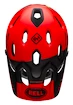Bell  Super DH Spherical Mat/Glos Red/Black Kerékpáros sisak