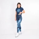 BIDI BADU  Abiba Tech Mesh Tight Blue Női leggings