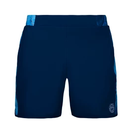 BIDI BADU Adnan 7in Tech Shorts Dark Blue Aqua Férfirövidnadrág