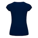 BIDI BADU  Bella 2.0 Tech V-Neck Tee Dark Blue Női póló