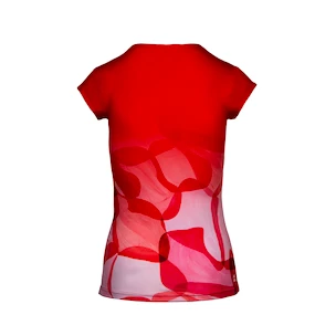 BIDI BADU  Bella 2.0 Tech V-Neck Tee Red/Orange Női póló