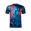 BIDI BADU  Bijan Tech Tee Petrol/Dark Blue Férfipóló