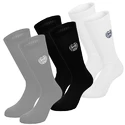 BIDI BADU  Bold Bro II Crew Printed Move Socks 3 Pack Grey, Black, White Zokni