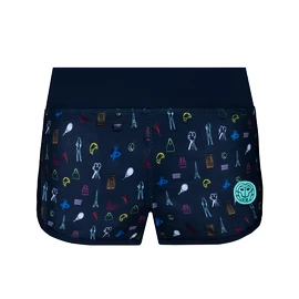 BIDI BADU Chidera Tech 2 In 1 Shorts Dark Blue, Mixed Női rövidnadrág