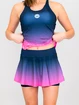 BIDI BADU  Colortwist Printed Wavy Skort Pink/Dark Blue Női szoknya