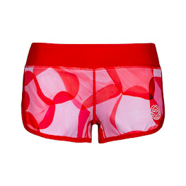 BIDI BADU  Elani Tech 2 In 1 Shorts piros/narancssárga női rövidnadrág