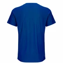 BIDI BADU  Evin Tech Round-Neck Tee Blue/Neon Green Gyerekpóló