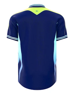 BIDI BADU  Grafic Illumination Polo Dark Blue Férfipóló