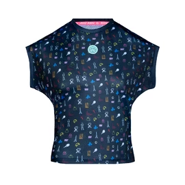 BIDI BADU Majira Tech Tee Dark Blue, Mixed Női póló