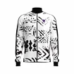 BIDI BADU  Melbourne Printed Jacket White/Black Férfidzseki