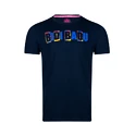 BIDI BADU  Melvin Lifestyle Tee Dark Blue Férfipóló