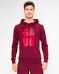 BIDI BADU  Protected Leafs Chill Hoody Bordeaux Férfi-melegítőfelső