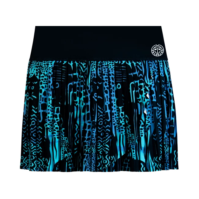 BIDI BADU  Tizita Tech Plissee Skort Dark Blue Lánykaszoknya